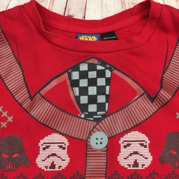 💙Star Wars Christmas Sweatshirt Size M - Picture 8 of 13